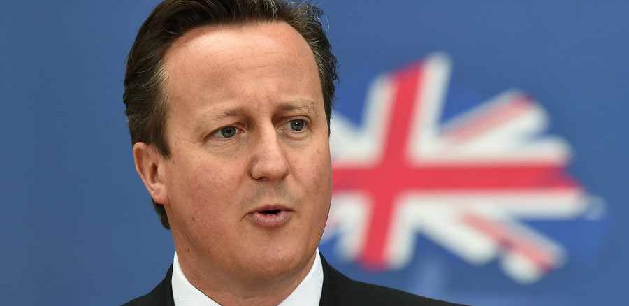 British Prime Minister David Cameron